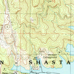 United States Geological Survey O'Brien, CA (1990, 24000-Scale) digital map