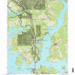 United States Geological Survey O'Brien, CA (1998, 24000-Scale) digital map
