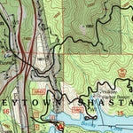 United States Geological Survey O'Brien, CA (1998, 24000-Scale) digital map
