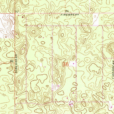 United States Geological Survey O'Brien, FL (1969, 24000-Scale) digital map