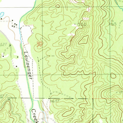 United States Geological Survey O'Brien, OR (1989, 24000-Scale) digital map