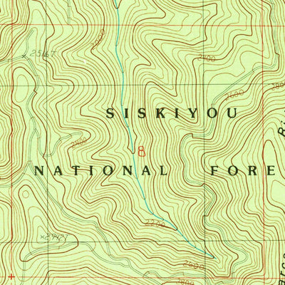United States Geological Survey O'Brien, OR (1989, 24000-Scale) digital map