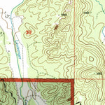 United States Geological Survey O'Brien, OR (1996, 24000-Scale) digital map