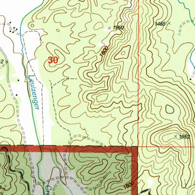 United States Geological Survey O'Brien, OR (1996, 24000-Scale) digital map
