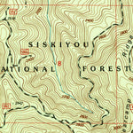 United States Geological Survey O'Brien, OR (1996, 24000-Scale) digital map