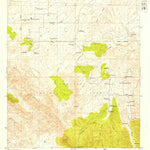 United States Geological Survey O'Donnell Canyon, AZ (1948, 24000-Scale) digital map
