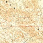 United States Geological Survey O'Donnell Canyon, AZ (1948, 24000-Scale) digital map