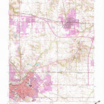 United States Geological Survey O'Fallon, IL (1954, 24000-Scale) digital map
