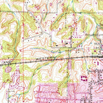 United States Geological Survey O'Fallon, MO (1954, 24000-Scale) digital map