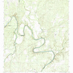 United States Geological Survey O.H. Ivie Reservoir, TX (1967, 24000-Scale) digital map
