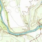 United States Geological Survey O.H. Ivie Reservoir, TX (1967, 24000-Scale) digital map