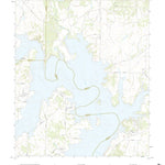 United States Geological Survey O.H. Ivie Reservoir, TX (2022, 24000-Scale) digital map