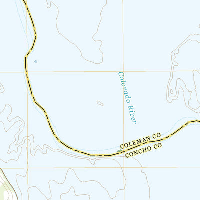 United States Geological Survey O.H. Ivie Reservoir, TX (2022, 24000-Scale) digital map
