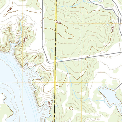 United States Geological Survey O.H. Ivie Reservoir, TX (2022, 24000-Scale) digital map