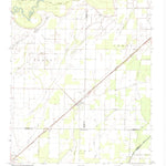 United States Geological Survey O'Kean, AR (1965, 24000-Scale) digital map