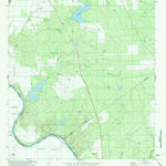 United States Geological Survey O'Keefe Lake, TX (1979, 24000-Scale) digital map
