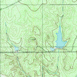 United States Geological Survey O'Keefe Lake, TX (1979, 24000-Scale) digital map