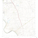United States Geological Survey O'Keefe Lake, TX (2022, 24000-Scale) digital map