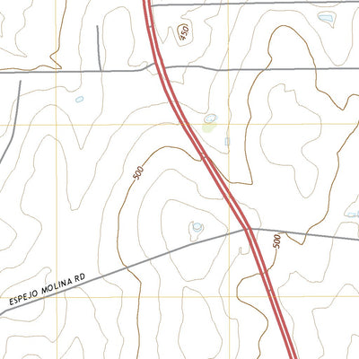 United States Geological Survey O'Keefe Lake, TX (2022, 24000-Scale) digital map