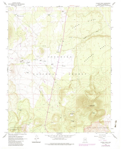 United States Geological Survey O'Leary Peak, AZ (1983, 24000-Scale) digital map