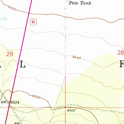 United States Geological Survey O'Leary Peak, AZ (1983, 24000-Scale) digital map