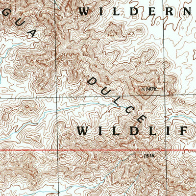 United States Geological Survey O'Neill Hills, AZ (1996, 24000-Scale) digital map