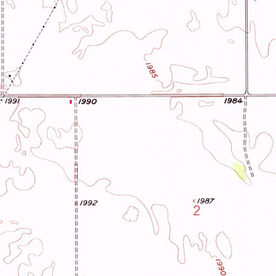 United States Geological Survey O'Neill, NE (1958, 24000-Scale) digital map