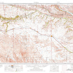 United States Geological Survey O'Neill, NE-SD (1955, 250000-Scale) digital map