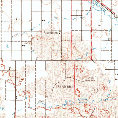 United States Geological Survey O'Neill, NE-SD (1969, 250000-Scale) digital map