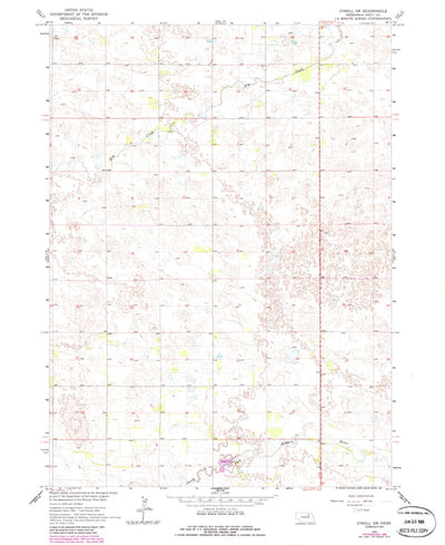 United States Geological Survey O'Neill SW, NE (1964, 24000-Scale) digital map