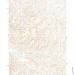 United States Geological Survey O T O Ranch, WY-MT (1970, 24000-Scale) digital map
