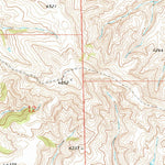 United States Geological Survey O T O Ranch, WY-MT (1970, 24000-Scale) digital map