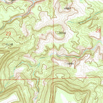 United States Geological Survey O V Mesa, CO (1972, 24000-Scale) digital map