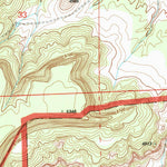 United States Geological Survey O V Mesa, CO (1996, 24000-Scale) digital map