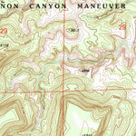 United States Geological Survey O V Mesa, CO (1996, 24000-Scale) digital map