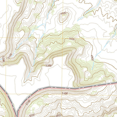 United States Geological Survey O V Mesa, CO (2022, 24000-Scale) digital map