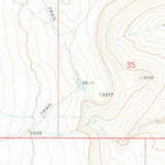 United States Geological Survey O X Lake, ID (1972, 24000-Scale) digital map
