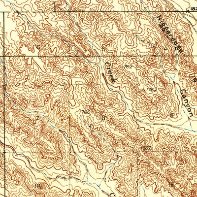 United States Geological Survey Oahe, SD (1937, 62500-Scale) digital map