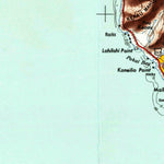 United States Geological Survey Oahu, HI (1961, 250000-Scale) digital map