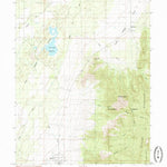 United States Geological Survey Oak City North, UT (1985, 24000-Scale) digital map