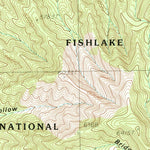 United States Geological Survey Oak City North, UT (1985, 24000-Scale) digital map