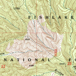 United States Geological Survey Oak City North, UT (2001, 24000-Scale) digital map