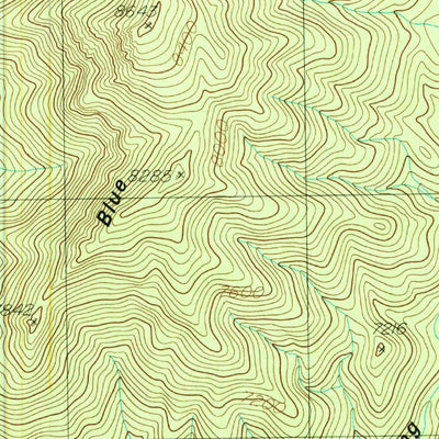 United States Geological Survey Oak City South, UT (1985, 24000-Scale) digital map