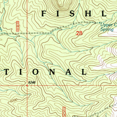 United States Geological Survey Oak City South, UT (2001, 24000-Scale) digital map