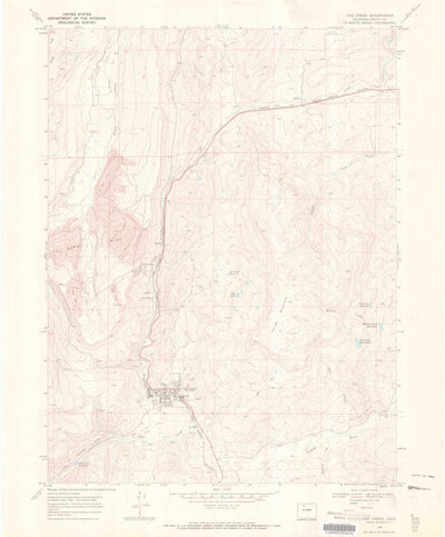 United States Geological Survey Oak Creek, CO (1969, 24000-Scale) digital map