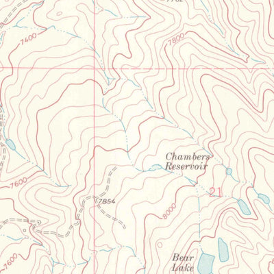 United States Geological Survey Oak Creek, CO (1969, 24000-Scale) digital map