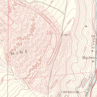 United States Geological Survey Oak Creek, CO (1969, 24000-Scale) digital map