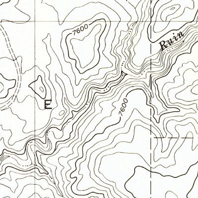 United States Geological Survey Oak Creek Mountain, AZ (1955, 24000-Scale) digital map