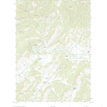 United States Geological Survey Oak Creek Valley, OR (2020, 24000-Scale) digital map