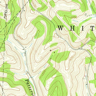 United States Geological Survey Oak Forest, PA (1961, 24000-Scale) digital map